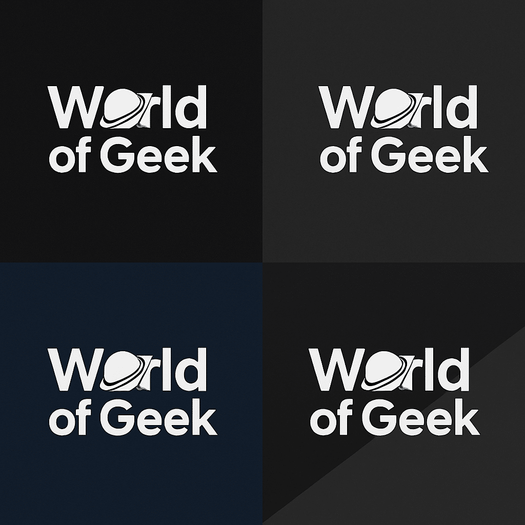 World of geek 2025 - Logo couleurs